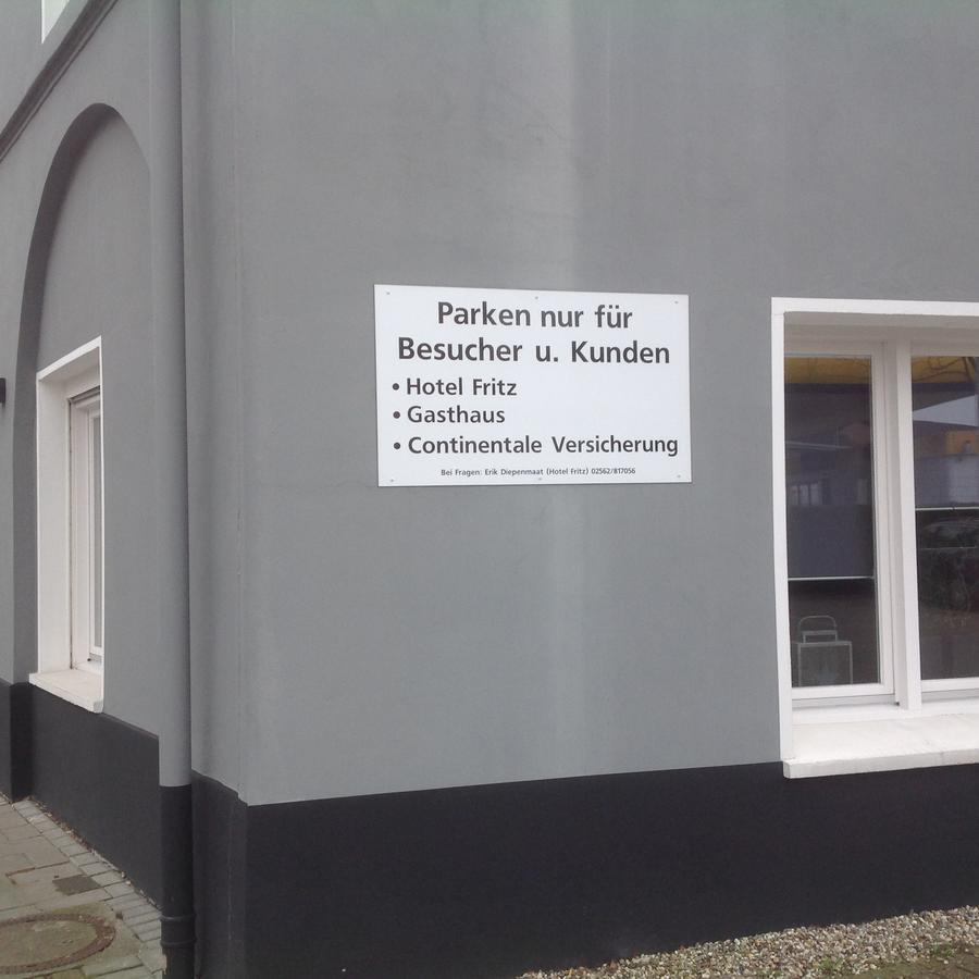 Hotel Restaurant Fritz Gronau  Eksteriør billede